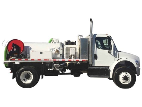 High pressure cleaner and sewer flushing truck- RAC Germany