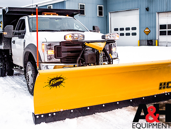 Fisher® Snow Plows & Spreaders